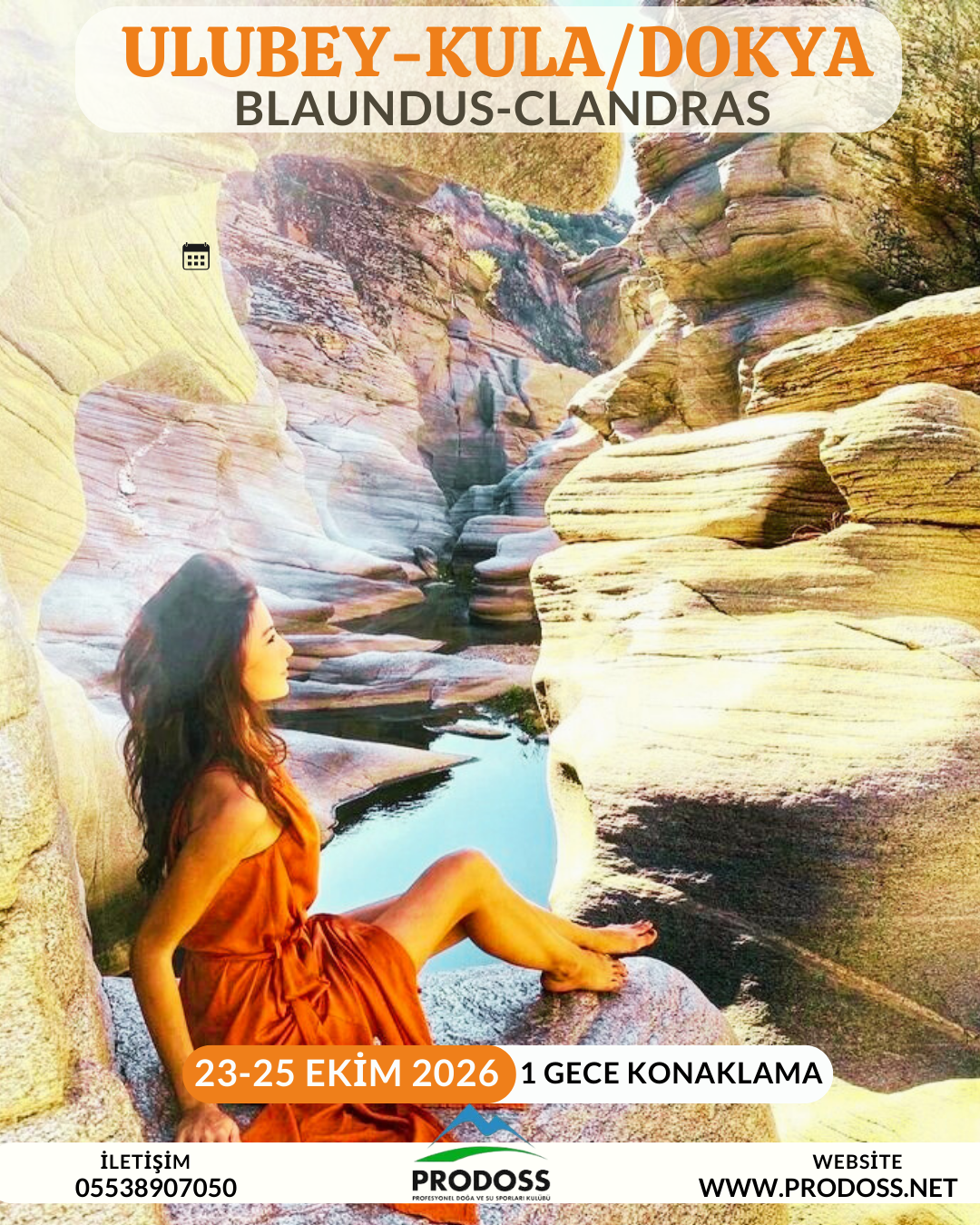 ULUBEY Kanyonu - CLANDRAS Köprüsü - TAŞYARAN Vadisi - Kula Evleri - Kula VOLKANİK JEOPARK Kültür Gezisi