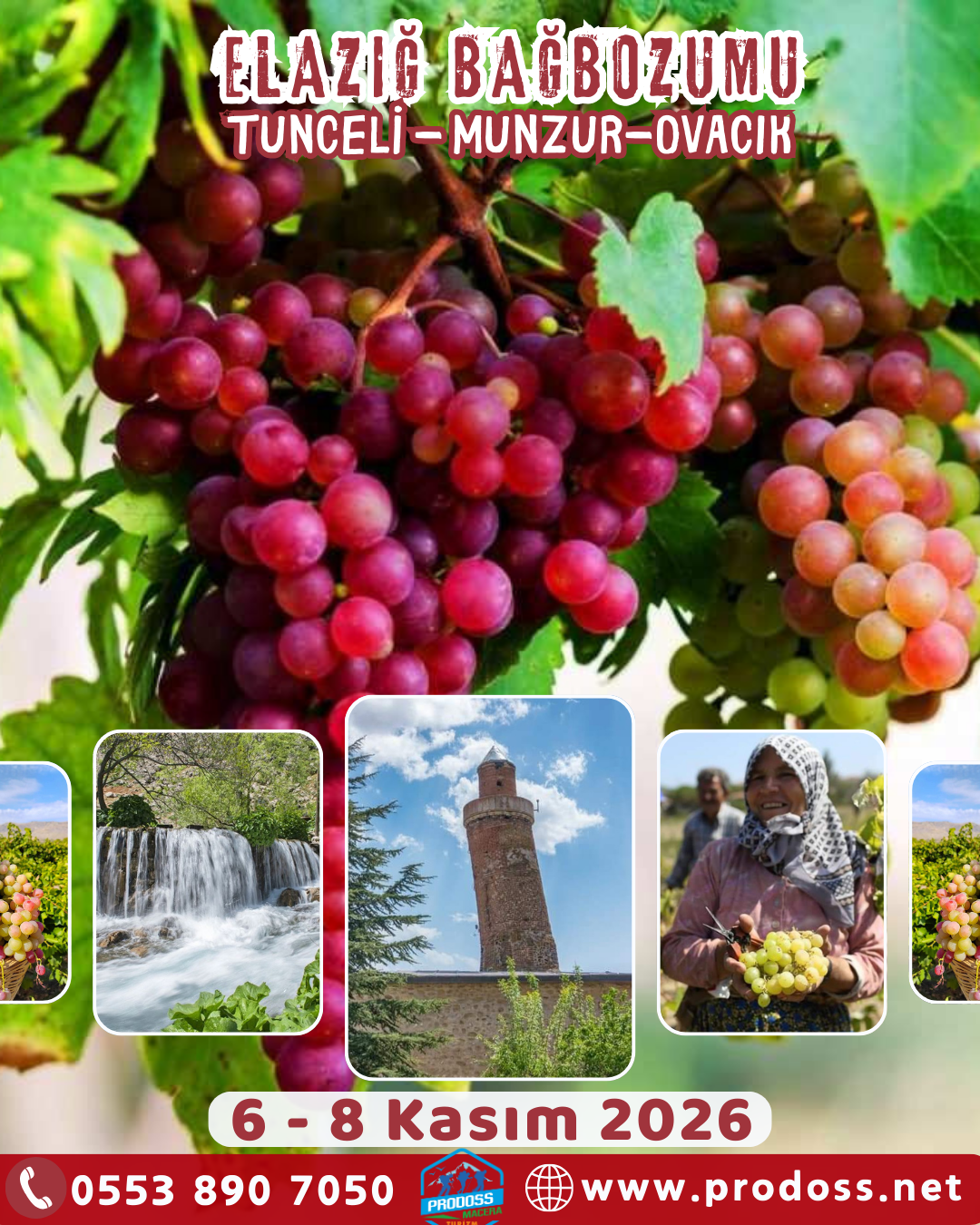 BAĞBOZUMU - ELAZIĞ - TUNCELİ - HARPUT-MUNZUR Kültür Gezisi